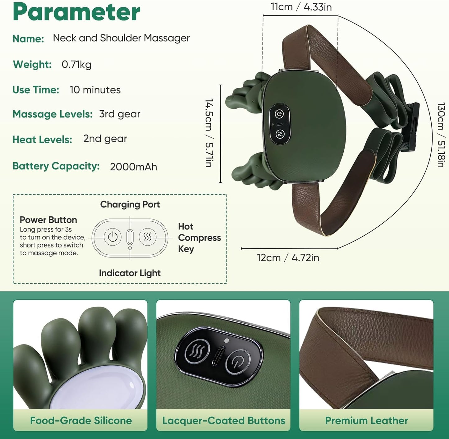 Back Massager – Wireless